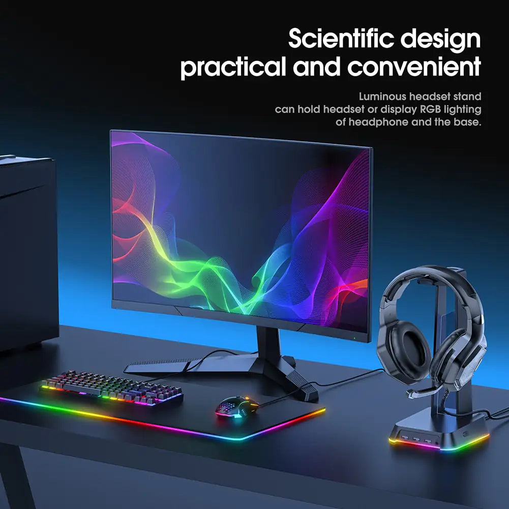 RGB Gaming koptelefoon Standaard