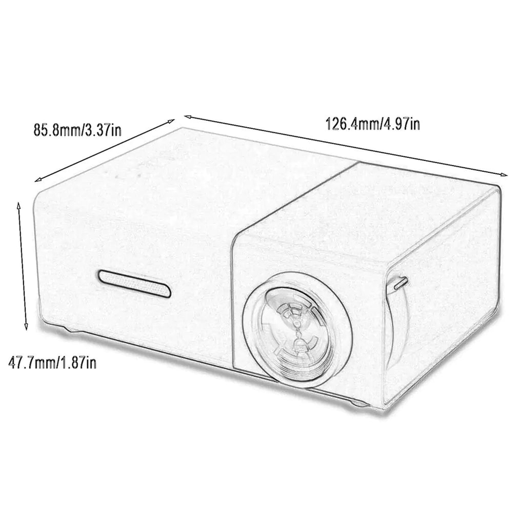 MiniVision- Mini Portable Projector