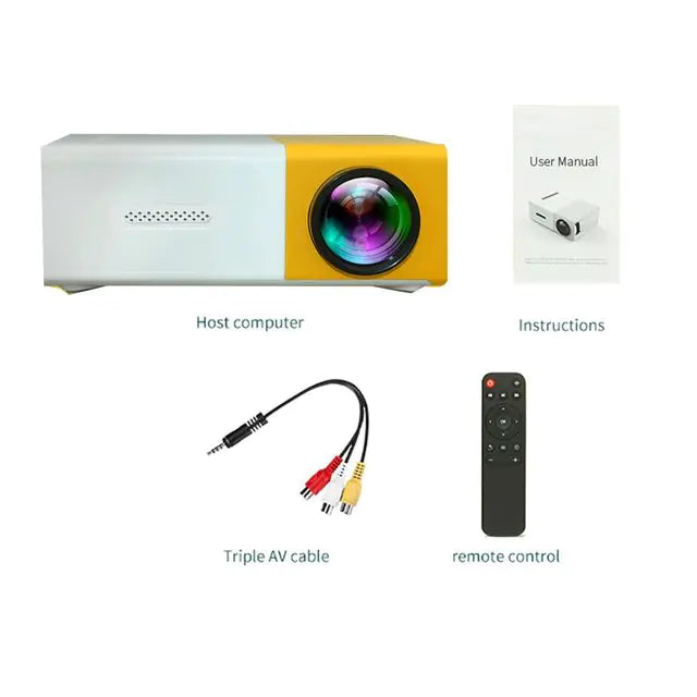 MiniVision- Mini Portable Projector