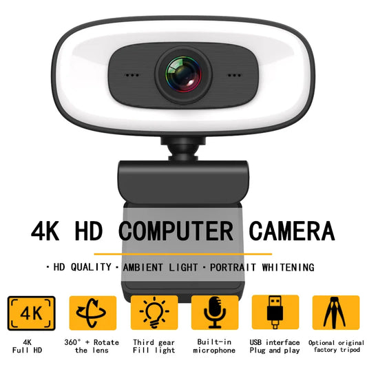Focus360 - 4K Mini HD Webcam