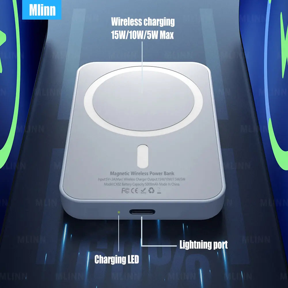 AirCharge - draadloze powerbank (MacSafe)