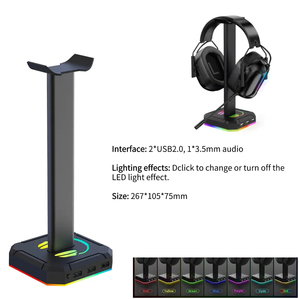 RGB Gaming koptelefoon Standaard