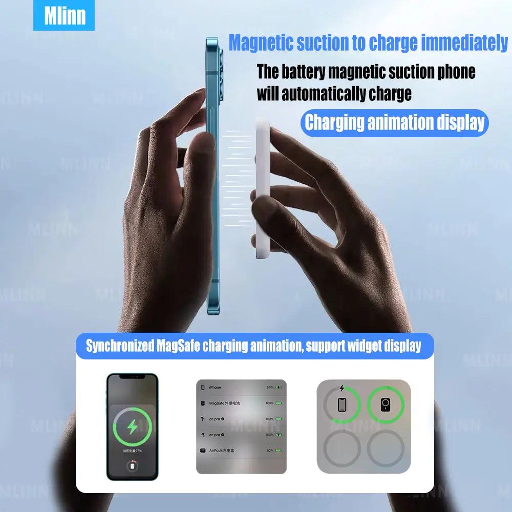 AirCharge - draadloze powerbank (MacSafe)