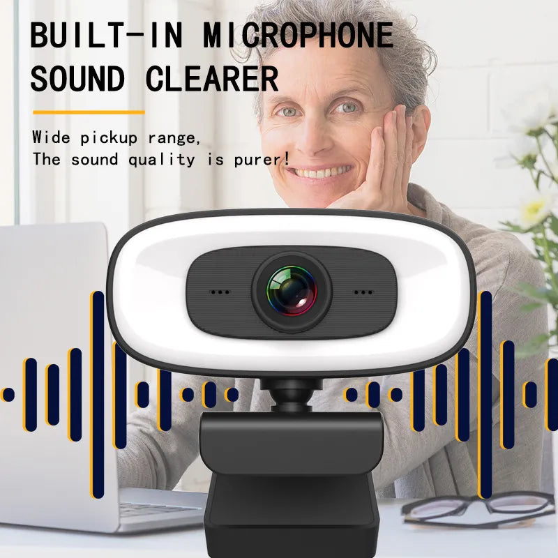 Focus360 - 4K Mini HD Webcam