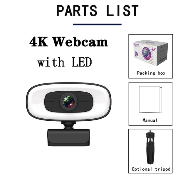 Focus360 - 4K Mini HD Webcam